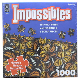 University Games UNG-33405-C Natures Beauty Butterflies 1000 Piece Jigsaw Puzzle