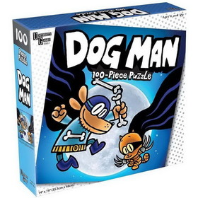 Dog Man and Cat Kid 100 Piece Lenticular Jigsaw Puzzle