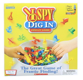 University Games UNG-6101-C I Spy Dig In Frantic Finding Game For 2-4 Players