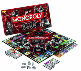 USAopoly USO-04372-C AC/DC Monopoly Boardgame