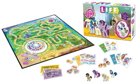 USAopoly USO-04630-C Life Boardgame My Little Pony Edition