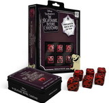 USAopoly USO-AC004-291-C Nightmare Before Christmas Premium Dice Set | Includes 6 Acrylic Dice