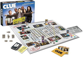 USAopoly USO-CL051-654-C Brooklyn Nine-Nine Collectible Clue Board Game