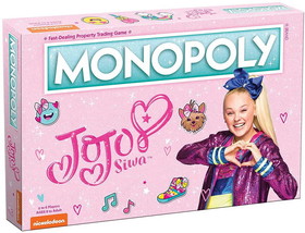 USAopoly USO-MN096-751-06-C JoJo Siwa Monopoly Board Game