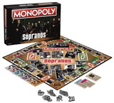 USAopoly USO-MN104-663-C The Sopranos Collectible Monopoly Board Game