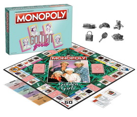 USAopoly USO-MN118-506-C The Golden Girls Monopoly Board Game
