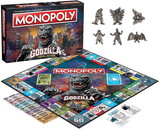USAopoly USO-MN133-710-C Godzilla Monopoly Board Game, For 2-6 Players