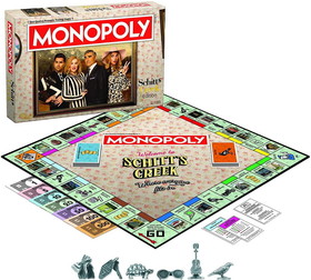 USAopoly USO-MN146-748-C Schitts Creek Collectors Edition Monopoly Board Game | 2-6 Players