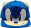 USPA Accessories USP-73839-C Sonic The Hedgehog Embroidered Face Snapback Hat, One Size