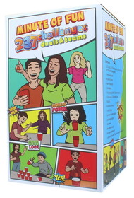 UT Brands UTB-ALT-3-GI-0028-C Minute of Fun Party Game | 237 1-Minute Challenges