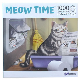 UT Brands UTB-ALT-3-GI-0031-C Meow Time 1000 Piece Jigsaw Puzzle