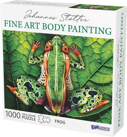 UT Brands UTB-UTU-3-GI-0259-C Johannes Stotter Frog Body Art 1000 Piece Jigsaw Puzzle