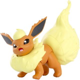 Wicked Cool Toys WKC-95030-FLR-C Pokemon Articulated 3 Inch Battle Figure Flareon