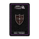 WaxOffDesigns WOD-2212-C Gamer Block Exclusive Shield Enamel Collector Pin