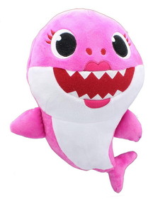 Wowwee Pinkfong Shark Family 11 Inch Sound Plush - Mommy Shark Pink