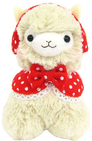 Yes Anime Inc. Prime Plush 12" Stuffed Animal: Llama Alpaca with Earmuffs (Khaki)