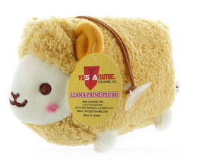 Yes Anime Inc. Prime Plush 6" Stuffed Animal with Sound Fluffy Sheep Tan