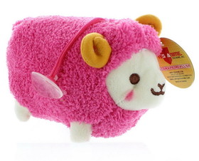 Yes Anime Inc. Prime Plush 6" Stuffed Animal with Sound Fluffy Sheep Red