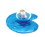 Zoofy International ZFY-20617BLU-C Gudetama The Lazy Egg Metallic Slime & Mini Figure | Blue