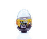 Zoofy International ZFY-20617LPR-C Gudetama The Lazy Egg Metallic Slime & Mini Figure | Grey