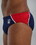 TYR Durafast Elite Men's Brief Swimsuit - Usa