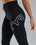 TYR B39018 Base Kinetic Women's High-Rise Full Length Logo Leggings - Solid