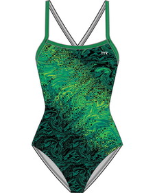 TYR DCHR7Y Girl's Chroma Diamondfit Swimsuit