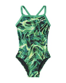 TYR Durafast Lite Girls Diamondfit Swimsuit - Electro