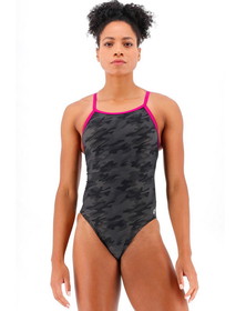 TYR DFBC7A Women's Blackout Camo Diamond Controlfit Swimsuit