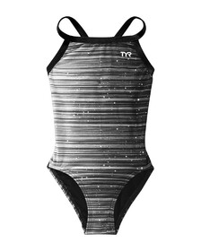 TYR Durafast Elite Girls' Diamondfit Swimsuit - Speedwarp