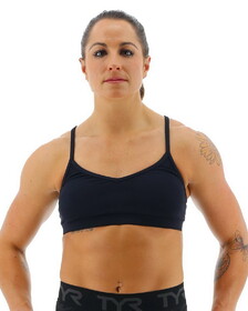 TYR Base Kinetic Women's V-Neck Sports Bra - Solid