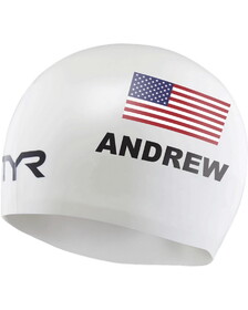 TYR Lcsand Andrew Silicone Swim Cap