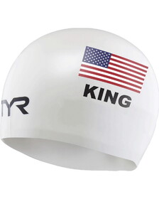 TYR Lcskng King Silicone Swim Cap