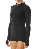 TYR MJSOL7A Women's Fiona Long Sleeve One Piece Jumpsuit - Solid