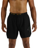 TYR Hydrosphere Men's Unlined 6&Quot Momentum Big Logo Shorts - Solid