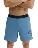 TYR Hydrosphere Men's Lined 9&Quot Unbroken Big Logo Shorts - Solid