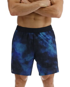 TYR Hydrosphere Men's Unlined 7&Quot Unbroken Shorts - Cosmic Night