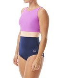 TYR TBESOL7A Women's Splice Belted Controlfit Swimsuit