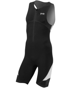 TYR TMZJB6A Carbon Padded Front Zip Tri Suit