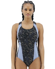 TYR TSPCHX7A Women's Carbon Hex Max Splice Swimsuit