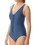 TYR TVNZCS7A Women&#039;s Solid V-Neck Zip Controlfit Swimsuit