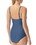 TYR TVNZCS7A Women&#039;s Solid V-Neck Zip Controlfit Swimsuit