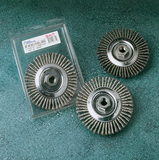 SAIT 03381 Knot & Crimped Wire Wheels, 5 x .020cs m14-2 sb knot wheel