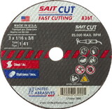SAIT 23012 A36T, Miscellaneous Cutting Wheels, Thin High Speed Cut-Off Wheels, A36T