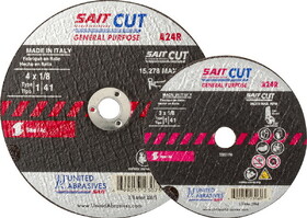 SAIT 23060 A24R, Miscellaneous Cutting Wheels, Thin High Speed Cut-Off Wheels, A24R