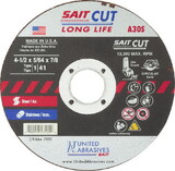 SAIT 23102 A30S, Miscellaneous Cutting Wheels, Small Diameter Portable Saw Cutting Wheels, A30S
