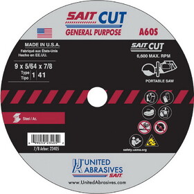 SAIT A60S, 9" Portable Saw Blade General Purpose
