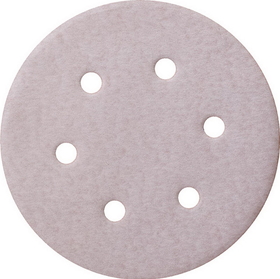 SAIT 37650 4S/4V PremiumStearated Aluminum Oxide Wood, 4s 6 inch hook and loop 240x disc