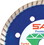 SAIT 48501 Cutting Concrete, 4-1/2x.090x5/8 turbo ce prem, Price/each