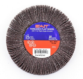 SAIT 72135 5/8-11 Threaded Flap Wheel